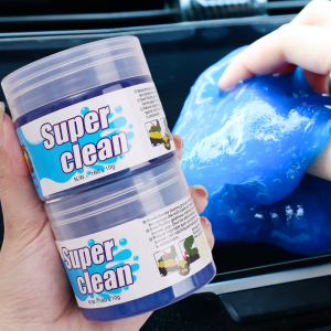 5pcs Car Cleaning Gel / Magic Mud Auto Interior Computer Keyboard Dirt Clean Dust Remover Gel / Car Wash Interior Cleaning Tools