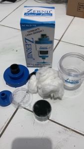 ZERNII Water Filter Air Zernii Paling Bersih Penyaring Air Kran Penjernih Air Filter Keran Air Water Filter Serbaguna Saringan Air Zerni - Biru