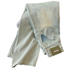 High Waist Wide Leg Jeans Women Summer Thin New plus Size Loose Slimming Hole Punching Street Style Trousers Casual Fashion