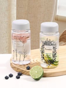 YAMADA Portable Heat Resistant Cold Brew Coffee Cup Refrigerator Iced Tea Juice Maker Straight Body Cup  Style 380ml