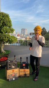 MỚI 2024-Loa Xách Tay J4 - Loa Karaoke Cao Cấp Giá Rẻ Loa 2 Đường Tiếng Công Suất Lớn 100W Âm Thanh Chân Thực Mạnh Mẽ Đi Kèm 2 Micro Không Dây Bảo Hành 12 Tháng