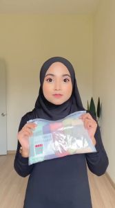 [5Pcs / Pack] Seluar Dalam Wanita Pinggang Tinggi Lancar Kawalan Perut Anjal Tinggi Seluar Membentuk Angkat Punggung