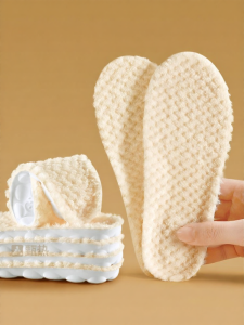 Thermal Wool Insoles with Cushioning Support