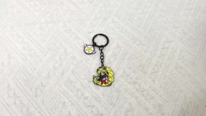 Bandai | Móc Khóa Nhân Vật Hoạt Hình Anime Thời Trang Bằng Kim Loại Dành Cho Cặp Sách Và Ba Lô Phụ Kiện Quà Tặng