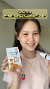 Xịt Họng Keo Ong Xuyên Tâm Liên Propolis Plus 12ml Thái Lan – Xịt Họng Mini | Thơm Miệng | Tiện Lợi