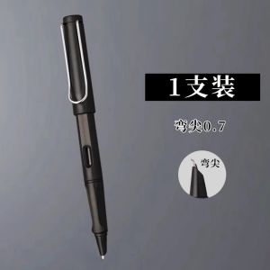 Stainless Steel Pen Nib for Calligraphy Practice Curved Tip Hard Tip Golden Script Special Use Signature Pen Writing Tool