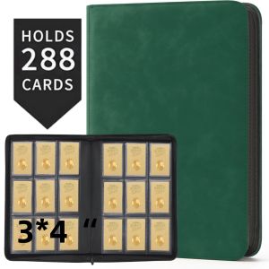 Cardora Premium Toploader Trading Card Binder | Faux Leather |