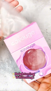 ROSE Bleaching Soap FDA Approved with Whitening Booster Tranexamic Acid & Licorice Extract