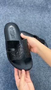 dép chữ H nam D27 dép nam da bò kiểu dáng thời trang năng động