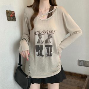 AIYITI | Thick MM Lightweight Fake Two-Piece Long Sleeve Sun-Protective T-Shirt