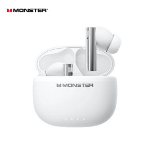 Monster | Monster TWS Bluetooth 5.3 Wireless Headset GT23 Low Latency Headphones Noise Reduction Long Standby Earphones HiFi Sound Earbuds