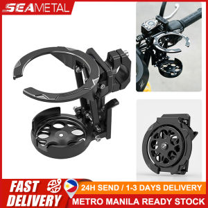 SEAMETAL Foldable Water Cup Bracket For Motorcycle Bicycle Universal Drink Teacup Racks Riding Racks