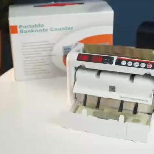 Máy đếm tiền mini phát hiện tiền giả nhỏ gọn mang đisạc pin siêu bềnnâng cấp au-1000uk VIP loại 1 new 2023 pro