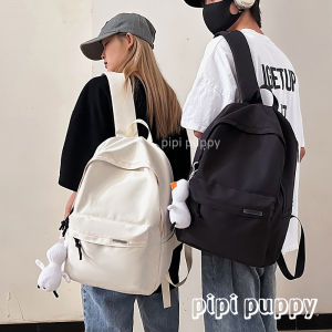 Simple Fashion Backpack Schoolbag Water Resistant Highschool Student School Bag Nylon Travel Backpack For Teens