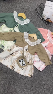 2 - 5 Tahun | Dress Mi - Yong Dress Korea anaak perempuan Dress overal nyatu Premium Dress Baju Anak Perempuan AlinKidos