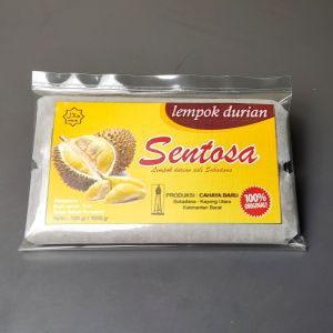 Lempok Durian Sentosa Asli Pontianak 200 gr Isi 2 Pcs