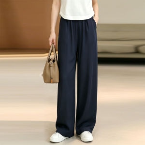 MANWUJINGLING | Slim Breathable Linen Trousers for Women