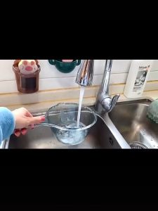 Clear Water Dipper Transparent Scooper Bathroom Toilet Dip Buckets Kitchen Water Scoop Home Essential