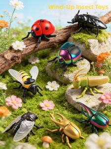 QIMINGXING | Realistic Mechanical Beetle Toy