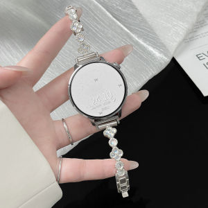 YUNDINGCHUANGXIANG | Fashionable Metal Flower Chain Watch Strap For Huawei Smartwatches