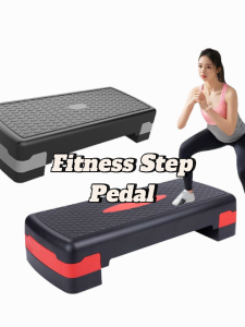Adjustable Aerobic Fitness Stepper Platform | 3-Level Height | Anti-Slip Design