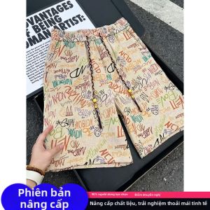 CHENMU | Quần Lửng Phong Cách Graffiti Mỹ Thoáng Mát