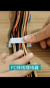 SG stock 10 PCS Cable Organizer Fasten Fixed Snap Multipurpose Cable Management Clip Cable Tie Desktop Storage Organizer