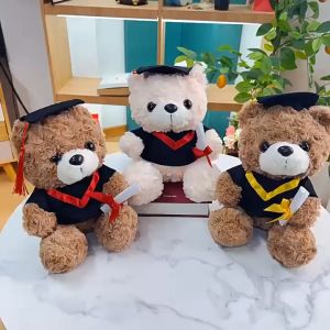 🎓 Graduation Teddy Bear Plush Toy – Soft Adorable and Perfect for Celebrating Achievements!
