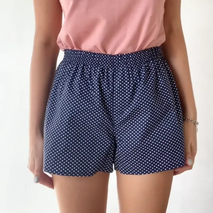 3-in-1 Womens Cotton Boxer Shorts for Women Promo Pack S-2XL Plus Size