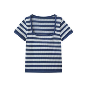 Semir | Fashion Vintage Striped Short Sleeve T-Shirt Slender Fit