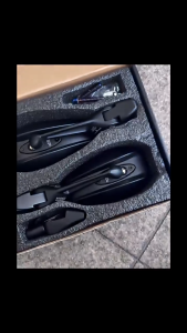 【Street King】Motorcycle Side Mirror NAPOLEON Anti-glare Adjustable AOS4 Mirror 1 Pair Motorcycle rear-view mirror