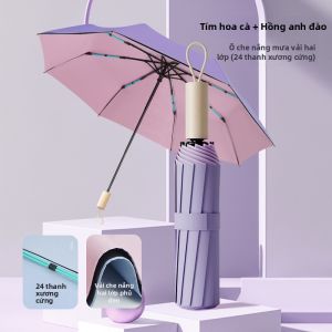 Ben.C | Ô Chống Nắng UV Cho Học Sinh Dù Gấp Gọn Dù Mini Dù Che Mưa Dù Cho Bé Gái