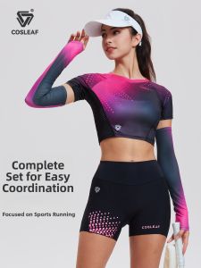 COSLEAF | Breathable Morning Run Training Suit