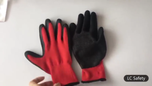 SARUNG TANGAN NYLON KARET TEBAL KAOS TANGAN KERJA LATEX TEBAL SAVETY GLOVES SILICONE BAGUS MURAH
