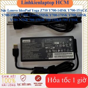 Sạc Lenovo IdeaPad Yoga Z710 Y700-14ISK Y700-15ACZ Y700-15ISK Y700 Touch-15ISK Y700-17ISK Y700-14ISK Y700-17ISK 700-15ISK 720-15IKB 700-17ISK Sạc Lenovo 20V - 6.75A - 135W chữ nhật chân USB