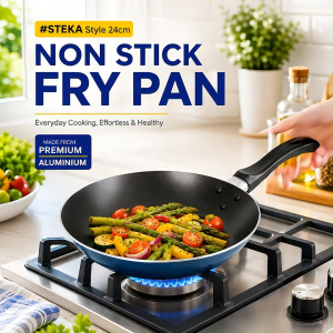 Scandinavian 24cm non-stick aluminium fry pan