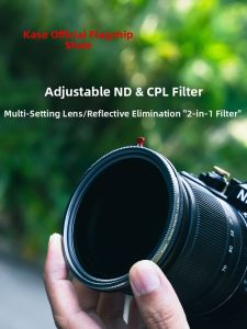 kase | Adjustable ND Filter + CPL Polarizer 8 Stops