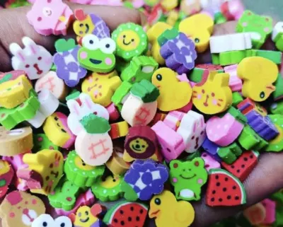 100pcs pengahapus mini grosir