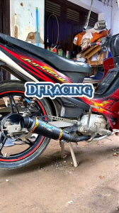 Knalpot racing Supra RCB JRM jupiter ClD DOS absolut revo vega karisma win astrea c70 motor bebek