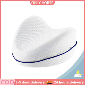 Leg & Knee Memory Foam Side Sleeper Support Pillow - Soothing Pain Relief for Sciatica Back Hips Knees