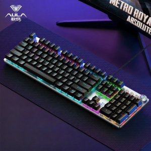 AULA | 3-mode Wireless Gaming and Office Use Mechanical Keyboard Hot Swap