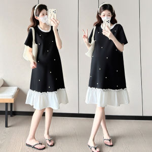 Slimming Rejuvenating Pregnant Dress Mid-Length