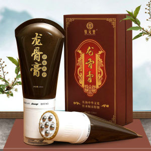 Natural Herbal Dragon Bone Balm 120ml/Bottle Home Use Protective Products for Back And Stomach Area Relief Massage Tool Included