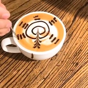 Bút vẽ latte art nghệ thuật cho cafe capuchino - Dụng cụ pha chế cafe