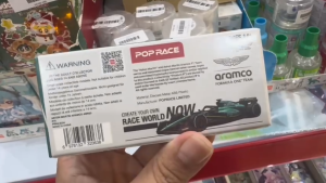 Mô Hình Xe Pop Race Aston Martin Aramco AMR23 F1 Tỷ Lệ 1:64 (PR64-234 / PR640234) Chính Hãng