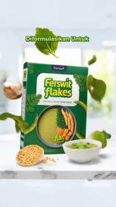 Ferswit Flakes Sereal Umbi Garut Obat Penurun Asam Lambung Alami 200 gram