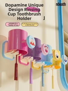 noooth | Wall-mounted Family-sized Electric Toothbrush Rack