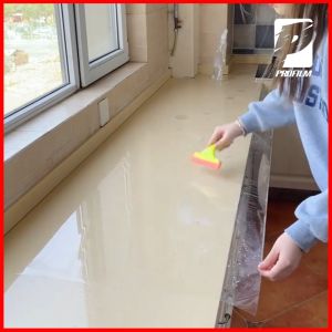 ฟิล์มใสกันรอยเฟอร์นิเจอร์ ป้องกันรอยขีดข่วน ถูกสร้างเพิ่มความเงา ยืดอายุการใช้งาน คล้องกับคลินิกภายในการใช้งาน