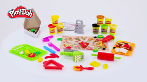 Play-Doh Pizza Slice Playset Arts & Crafts for Kids 3+