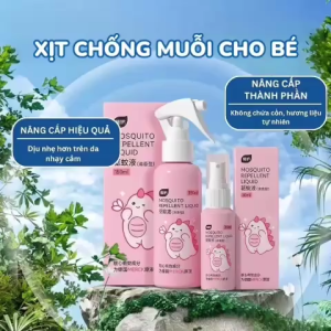 Xịt Chống Muỗi Omni 150ml + 30ml Cho Bé Tinh Dầu Dịu Nhẹ Không Cồn An Toàn Da Nhạy Cảm